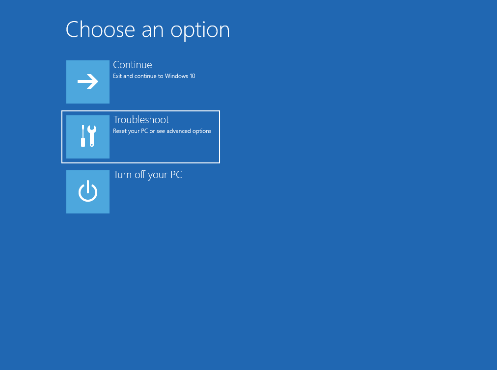 Windows 10 Safe Mode Troubleshoot