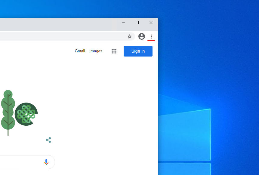 Chrome Menu