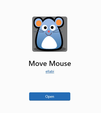 Mouse Move Open