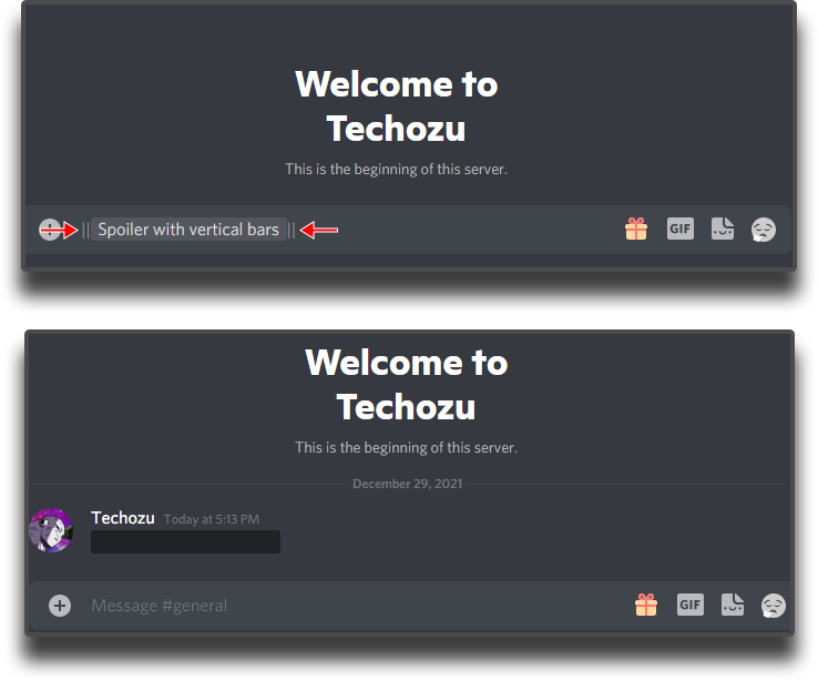 Make Spoiler Text Discord Vertical Bars