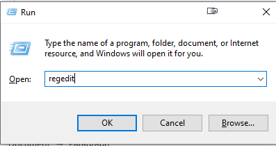 Windows 10 Run Prompt