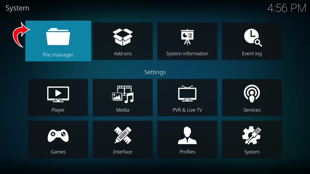 Kodi File Manager