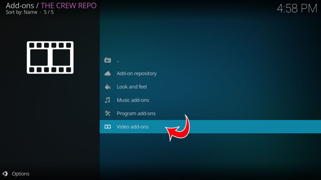 Kodi Install from repository video add-onsall from repository video add-ons