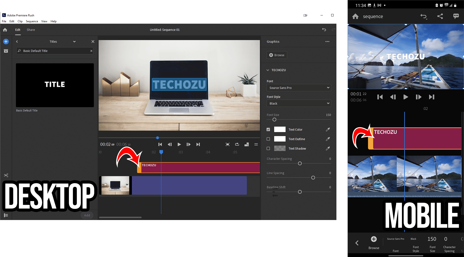 how-to-add-text-in-adobe-premiere-rush-techozu