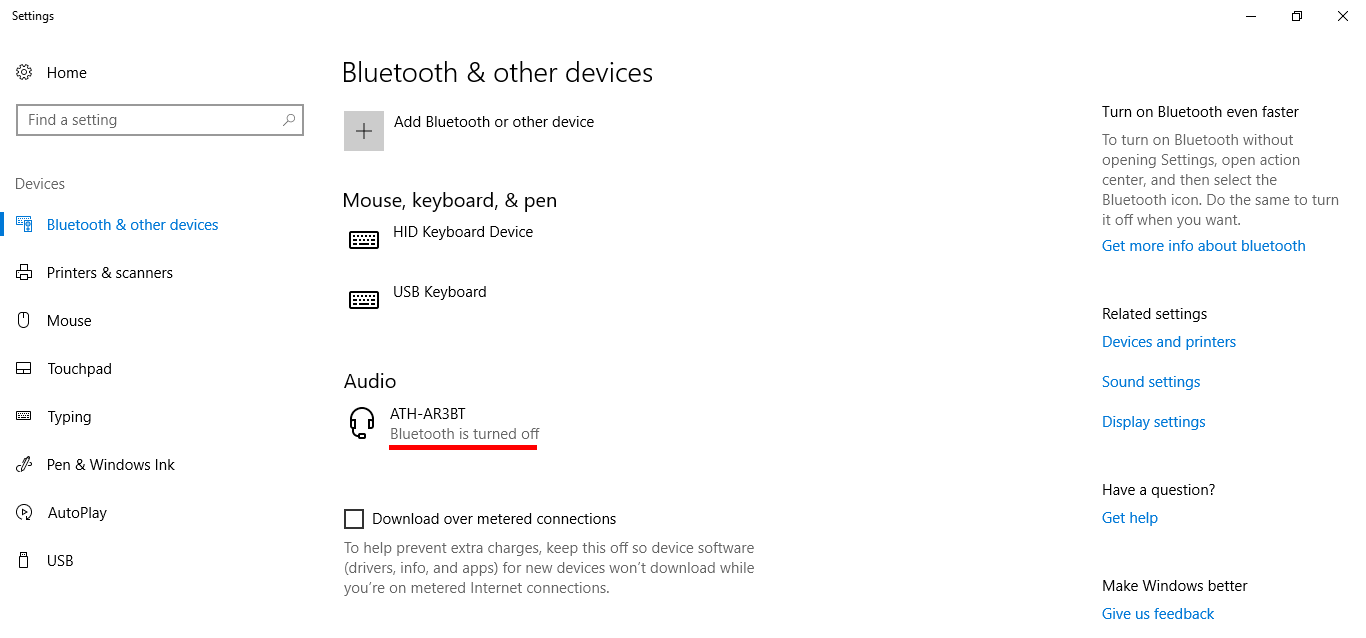 Bluetooth is Turned Off Windows Error Solution Techozu