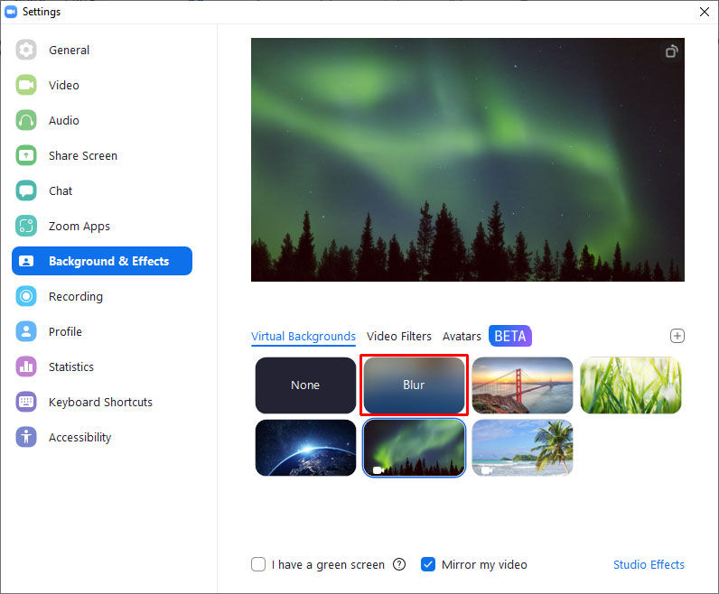 How to Blur Zoom Background Techozu