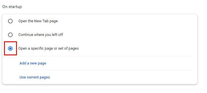 How to Set the Homepage in Google Chrome - Step 4