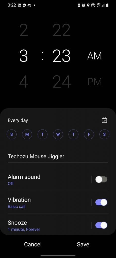 Android Continuous Alarm