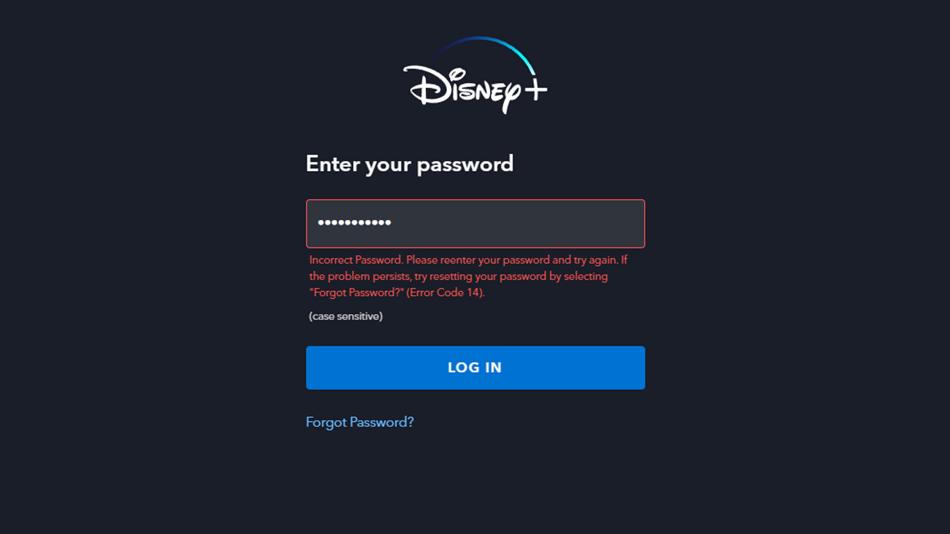 How to Fix Disney Plus Error Code 14