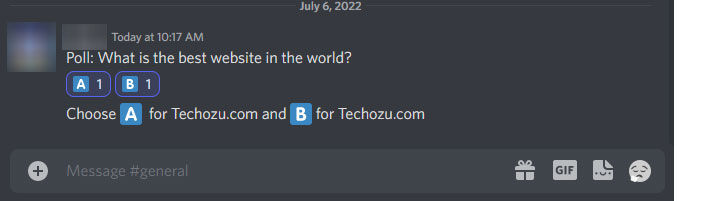 discord poll