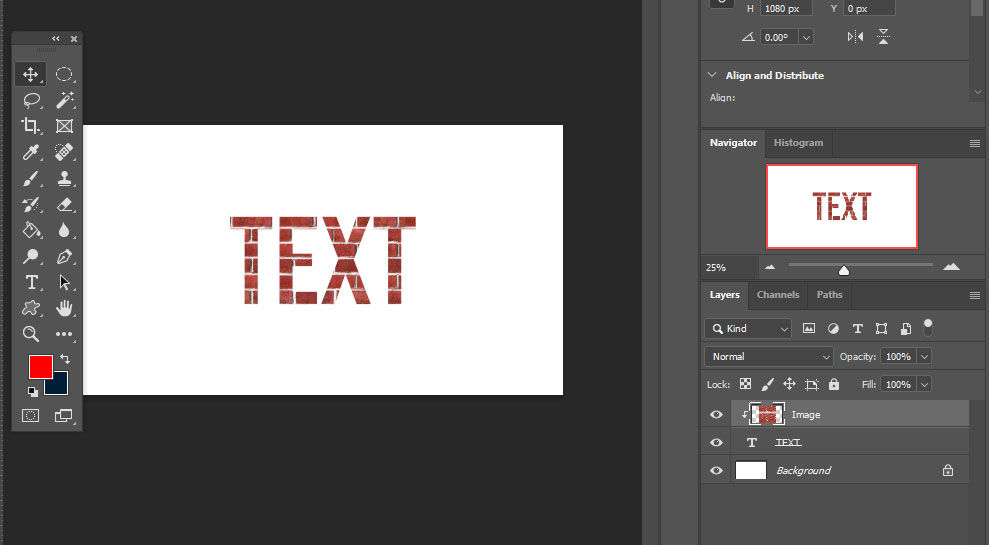 How to Add Texture to Text in Photoshop