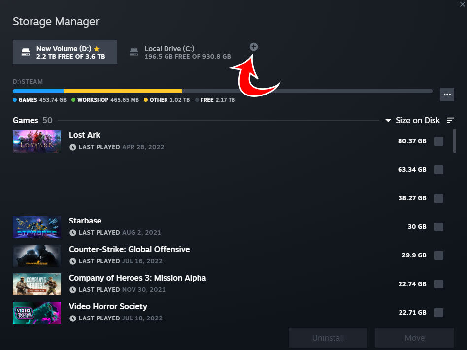 How to Change Your Steam Library Folder