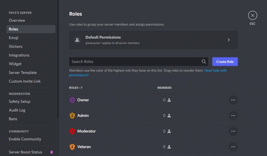 How to Create Roles in Discord