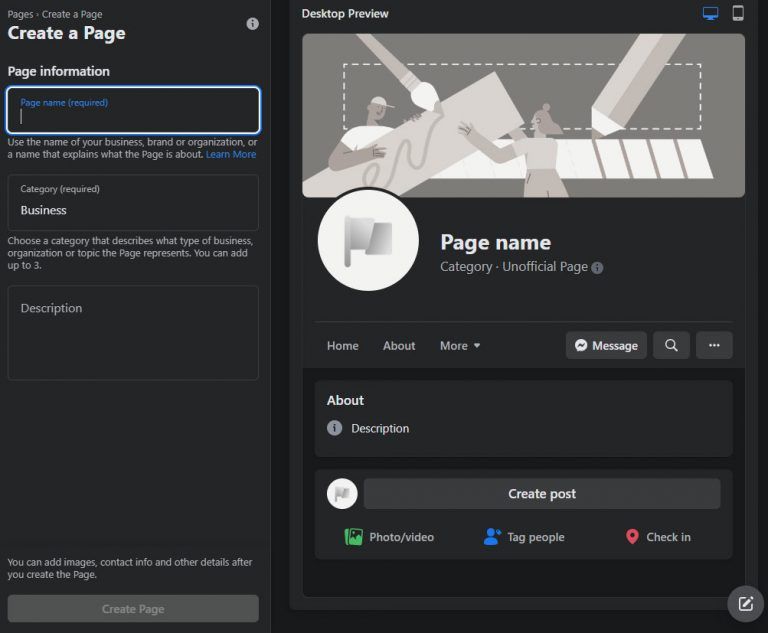 How to Create a Facebook Business Page - Techozu