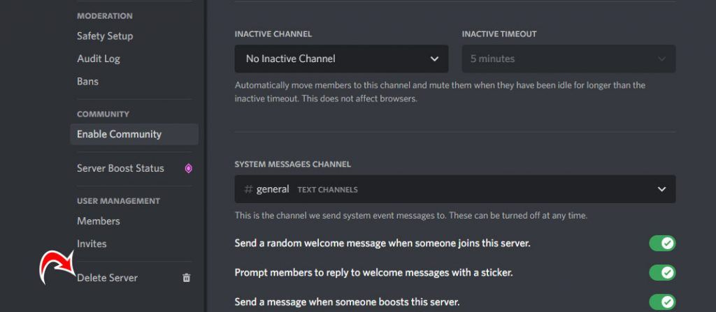 How to Delete a Discord Server on Desktop