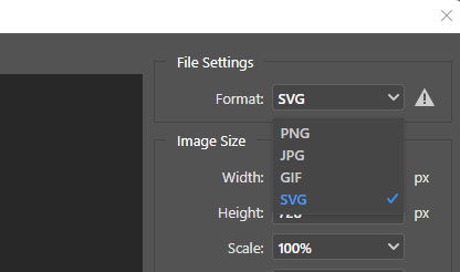 How to Save As SVG in Photoshop