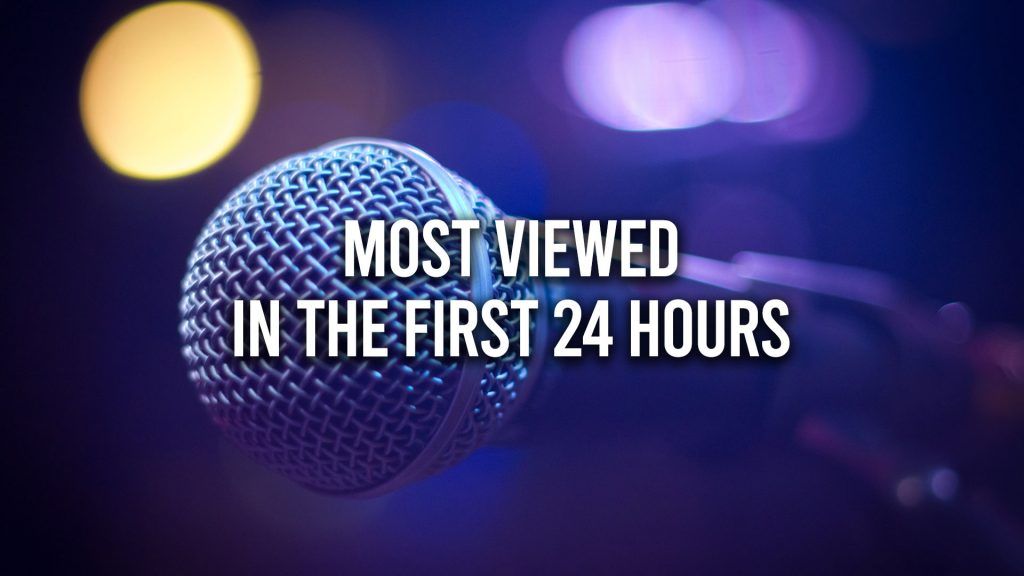 Most viewed videos in first 24 hours new arrivals