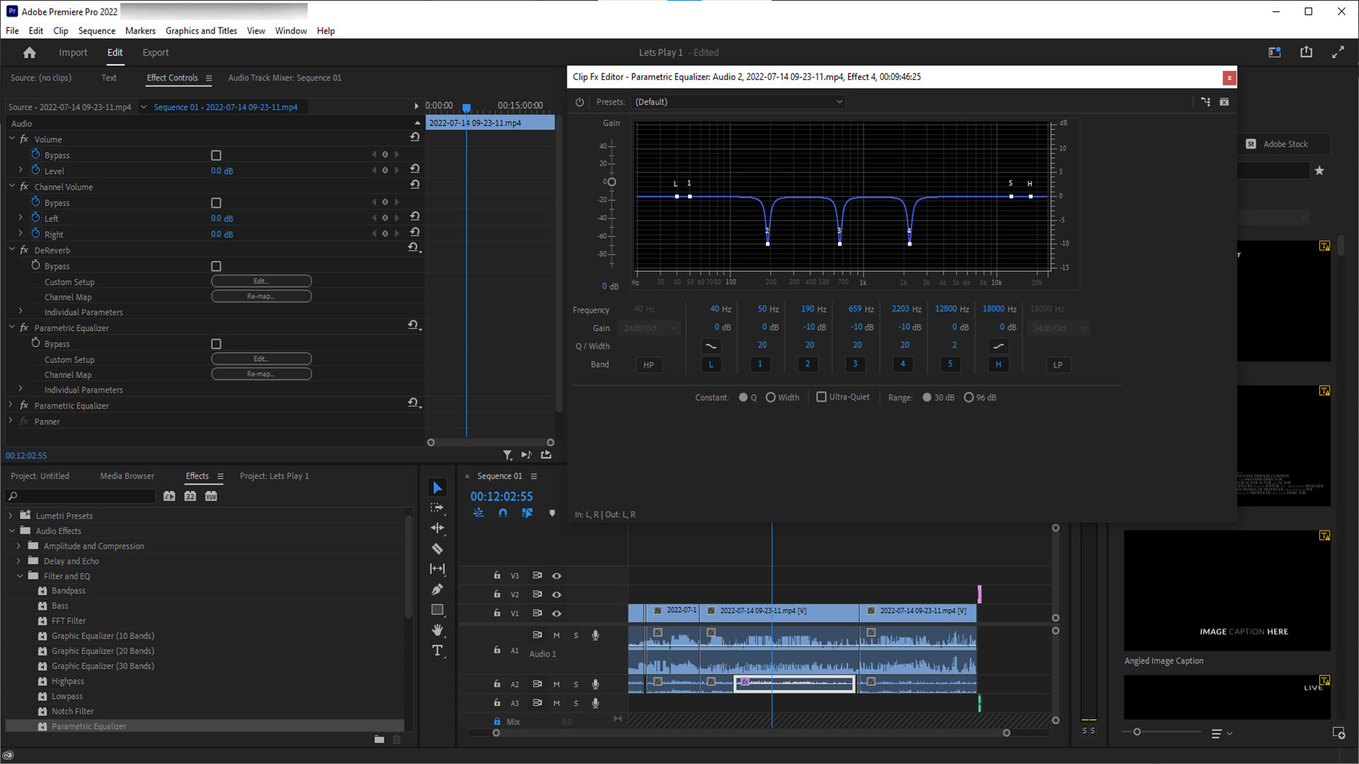 Reduce Echo in Adobe Premiere Pro