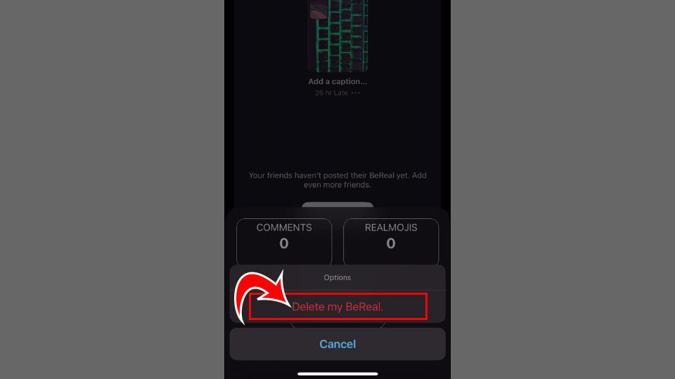 How to Delete a BeReal Post