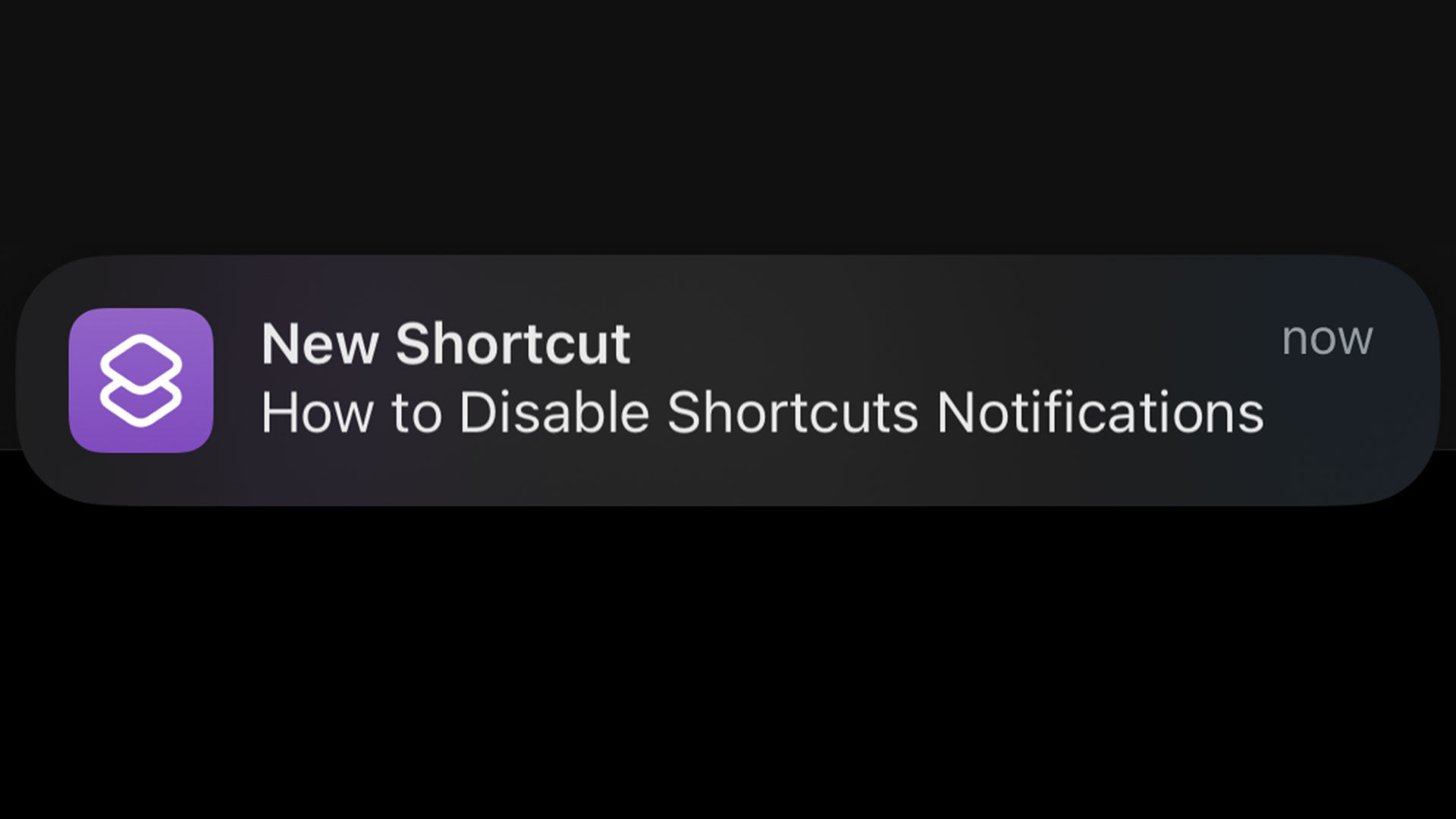 How to Disable Shortcuts Notifications on iPhone