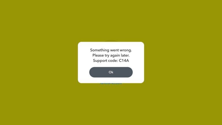 How to Fix Snapchat Support Code C14A