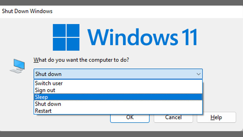 How to Turn On Sleep Mode in Windows 11