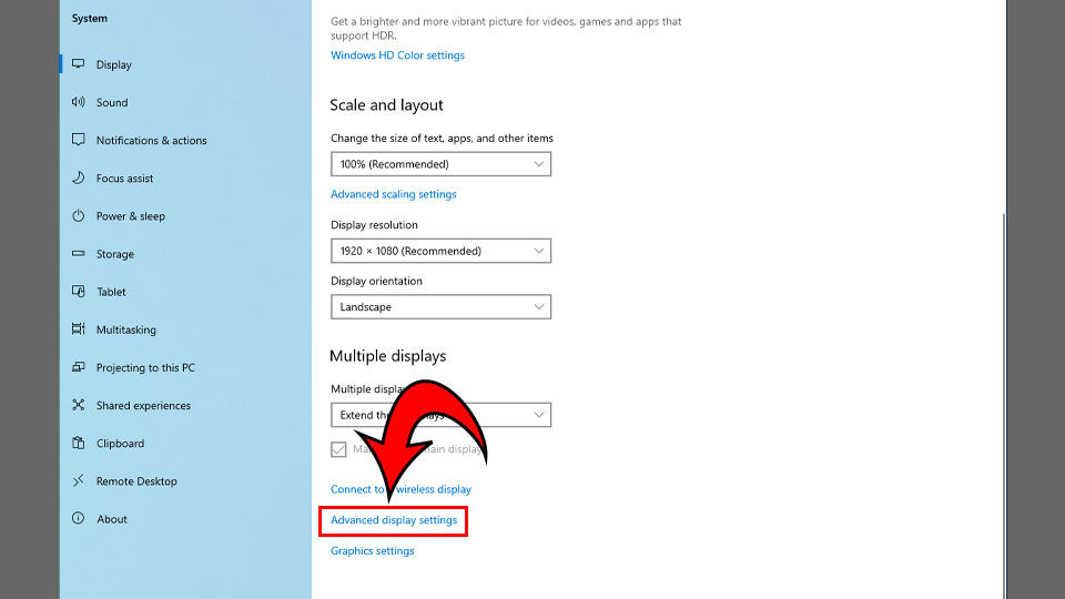 How to Change Monitor Refresh Rate Advanced Settings