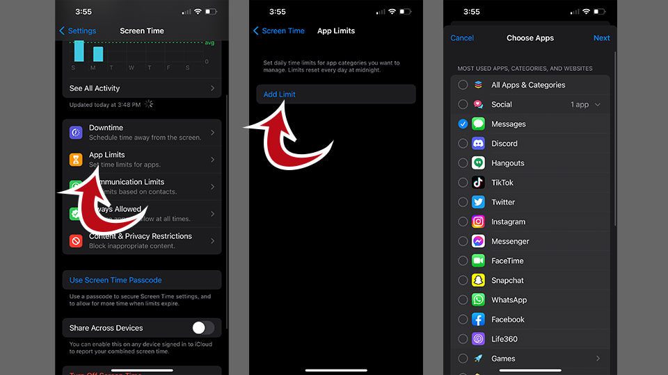 How to Set Screen Time Limits on iPhone