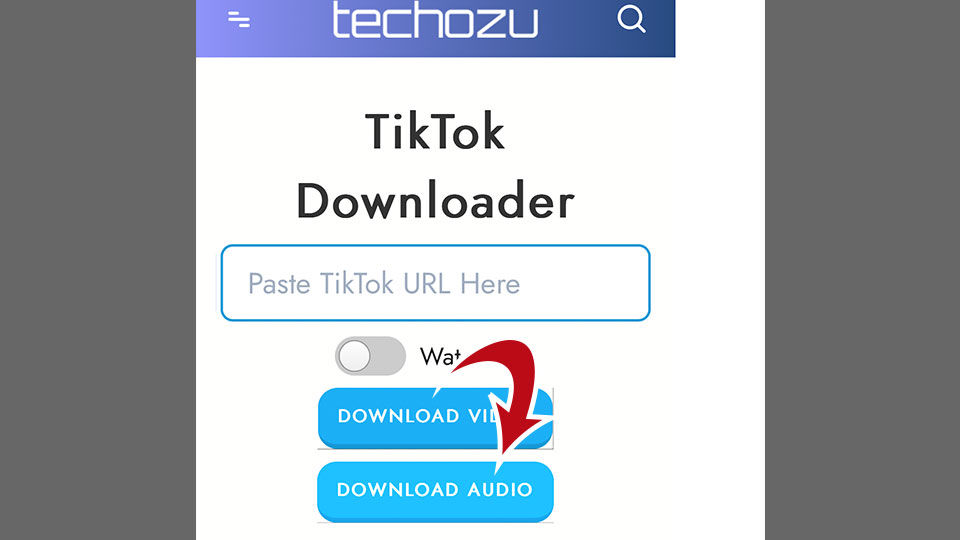 Como baixar áudios do TikTok em mp3