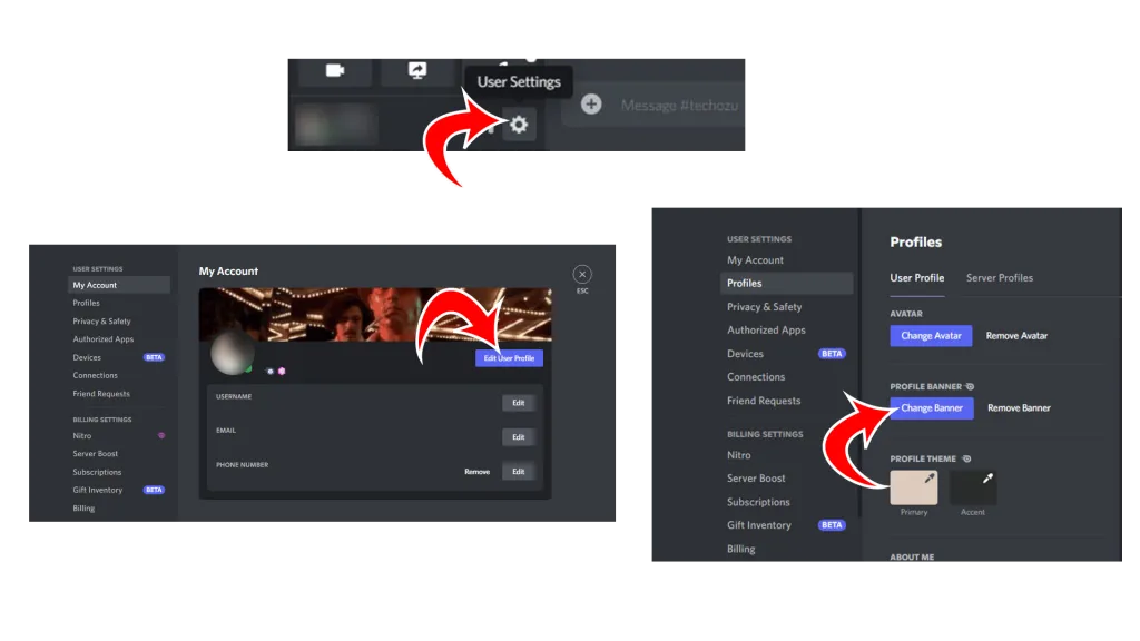 Changing Your Discord Profile Banner