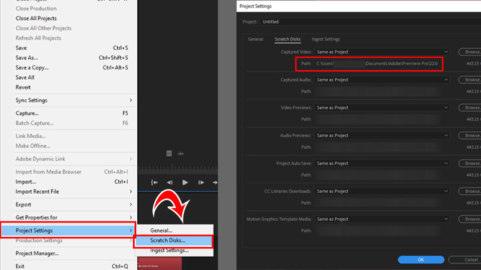 Preview Files Folder in Adobe Premiere Pro
