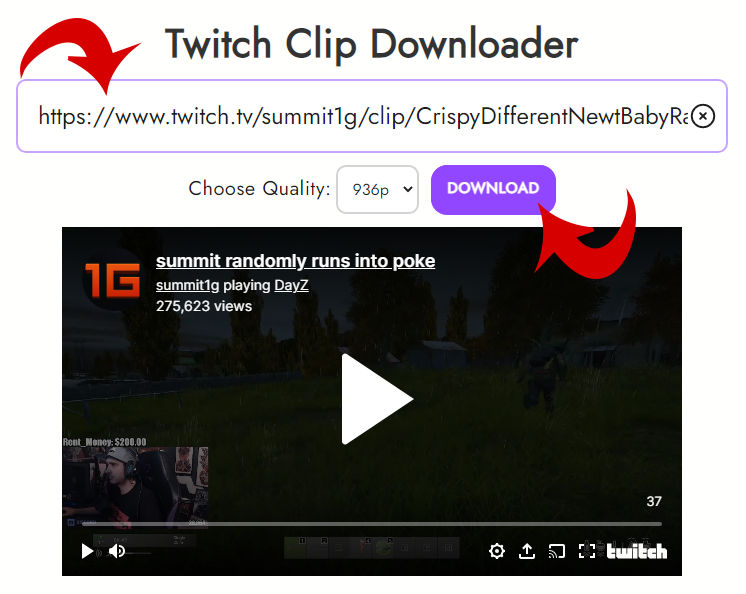 twitch clip downloader