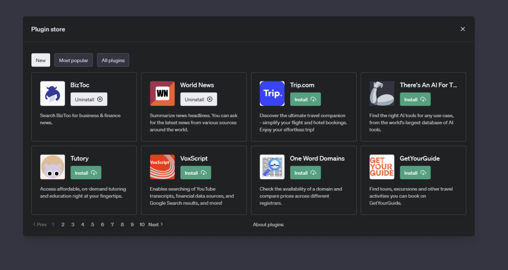 ChatGPT Plugins
